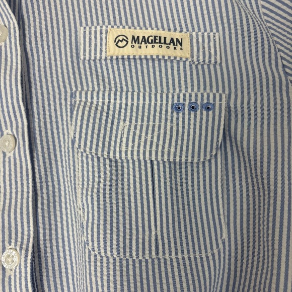 Magellan Shrrt Dress Womens XS UPF 30 Fishing Stain Resistant Southern Summer - Picture 11 of 16